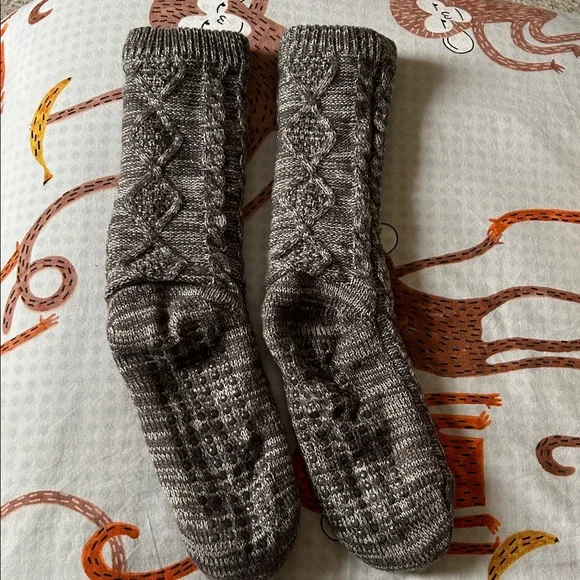 Bench Brown Patterned Knit Socks - Picture 3 of 5